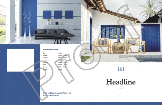 Featured Luxury Property Bifold Brochure
