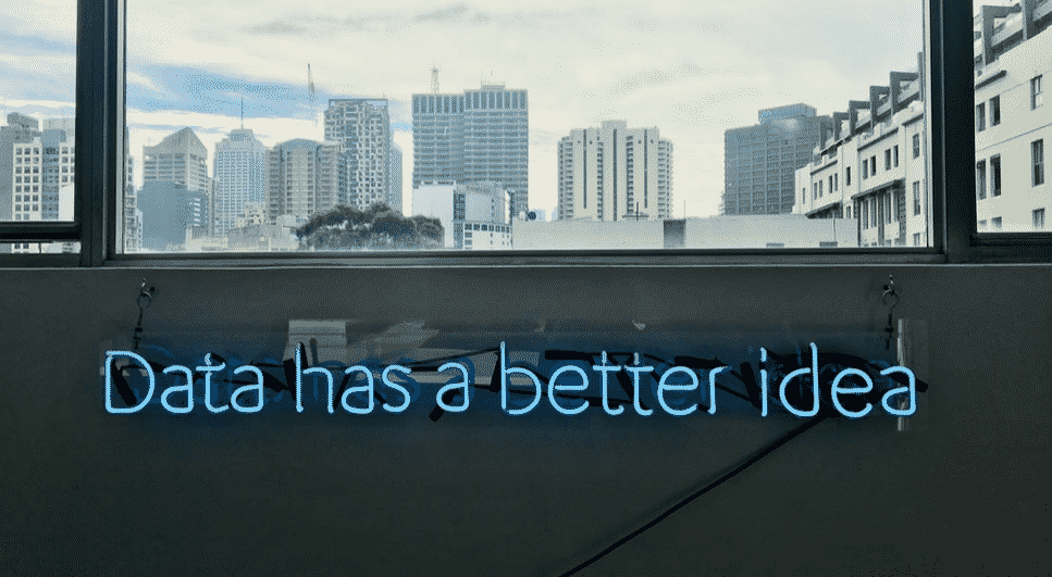 Data has a better idea Sign