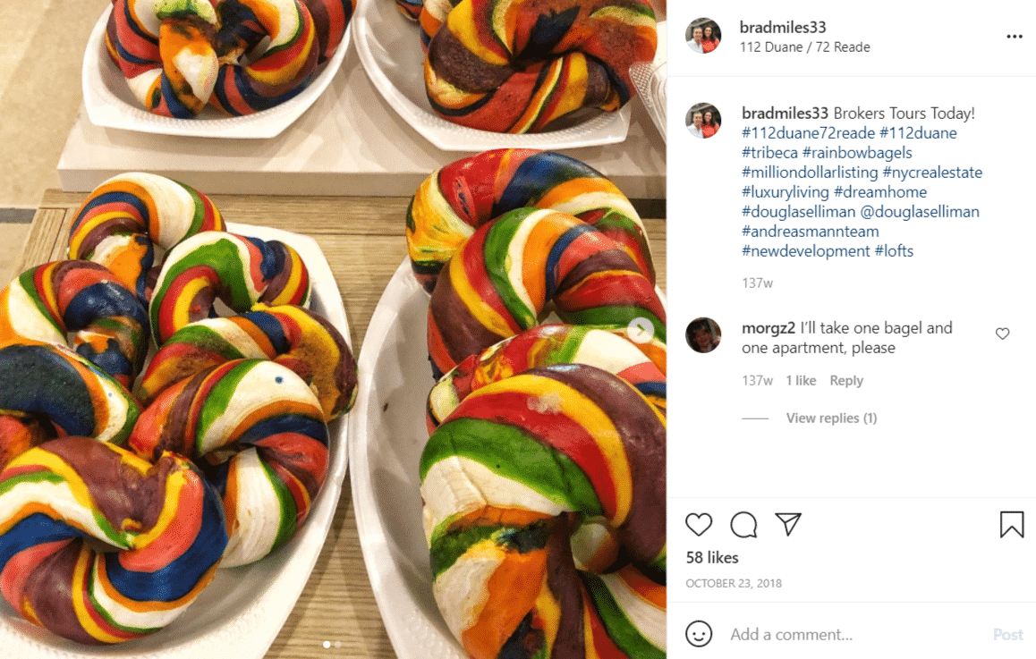 Insta-Worthy Rainbow Bagels