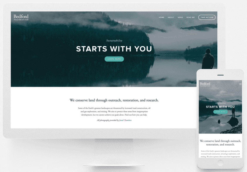 Squarespace Design Flexibility