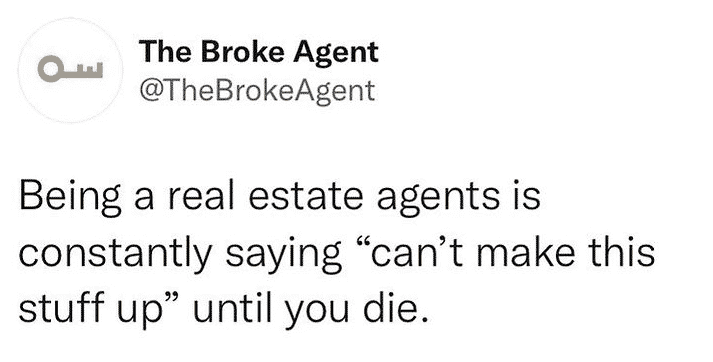 The Broke Agent Meme